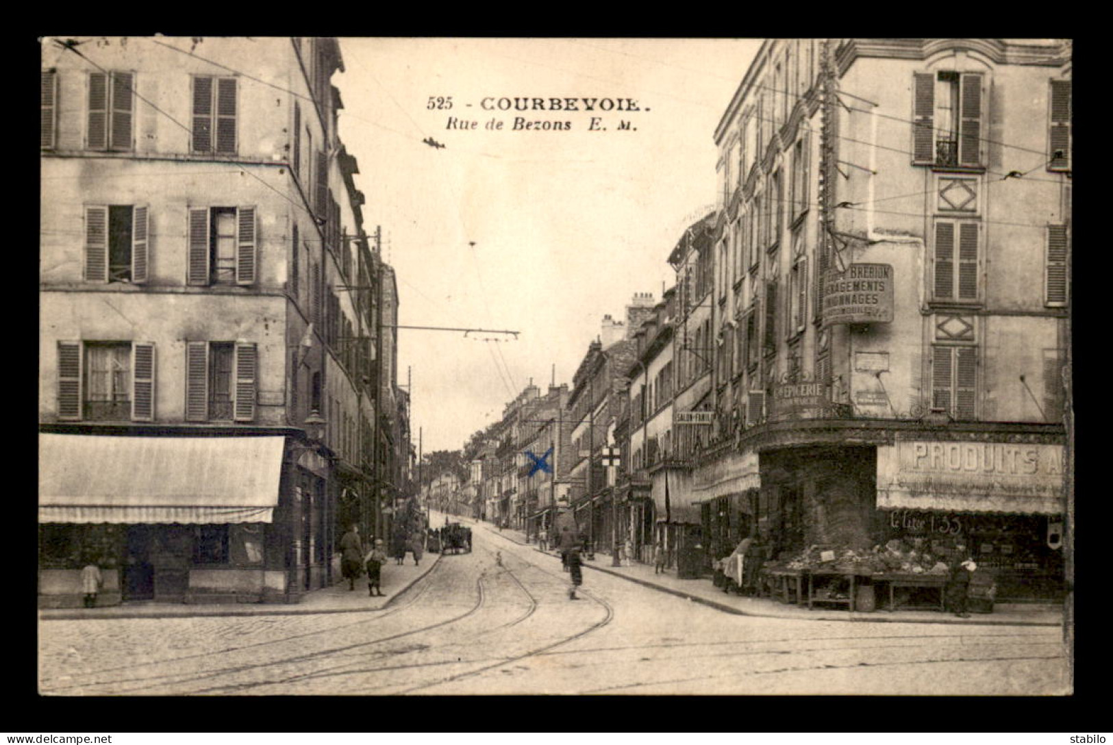 92 - COURBEVOIE - RUE DE BEZONS - Courbevoie