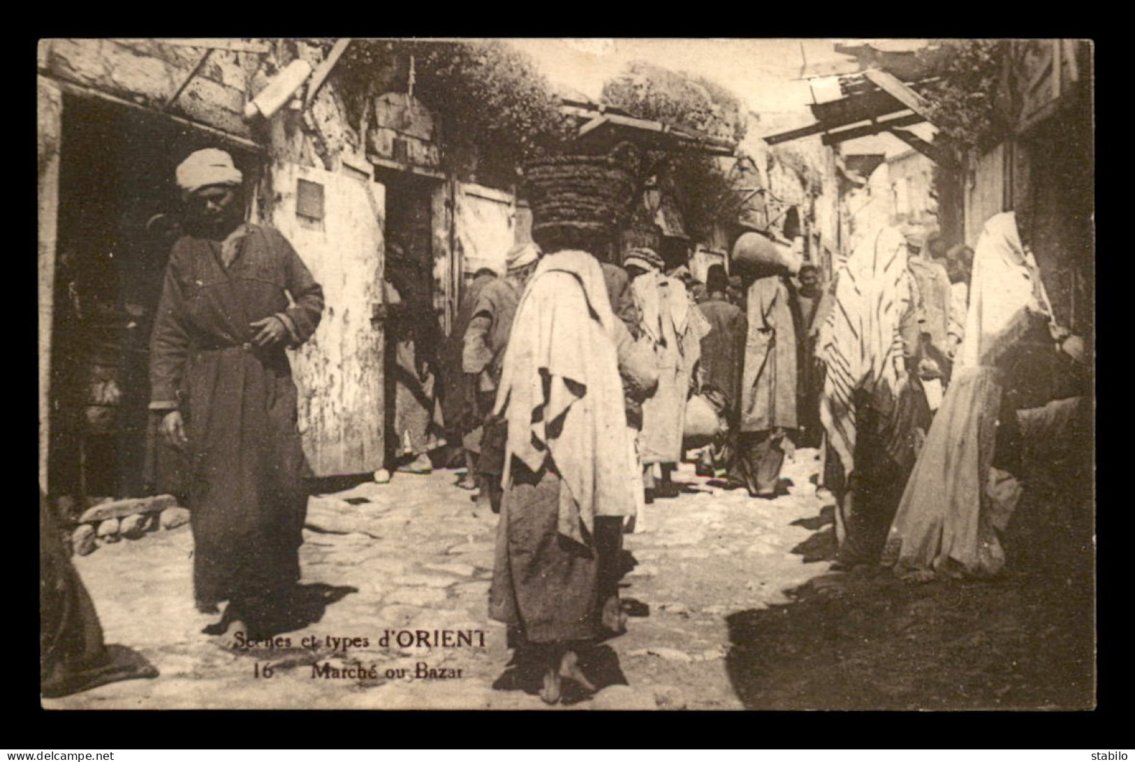 LIBAN - SCENES ET TYPES D'ORIENT - MARCHE OU BAZAR - Libanon