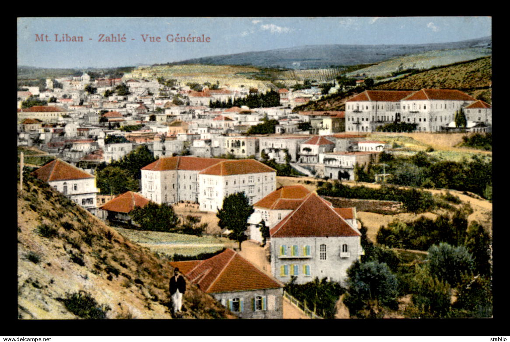 LIBAN - ZAHLE - VUE GENERALE - Lebanon