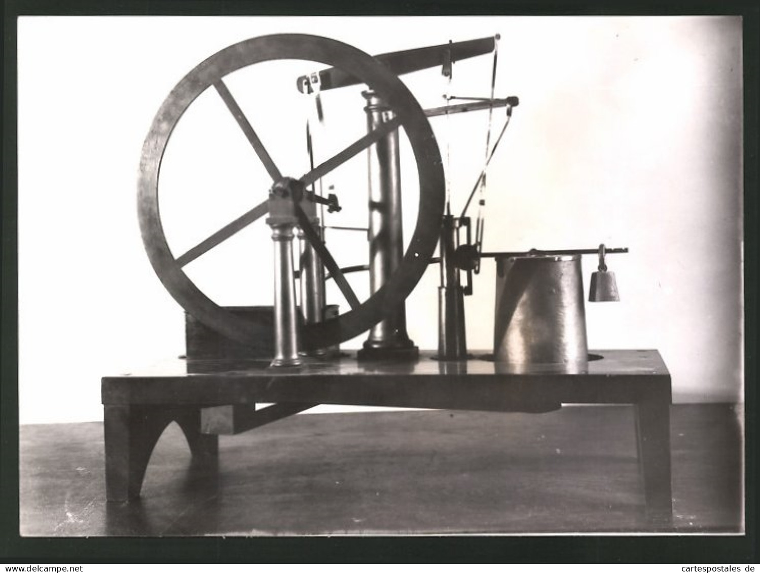 Fotografie Dampfmaschine, Angekauft Für Wien Im Jahre 1817 Von Prechtl  - Berufe