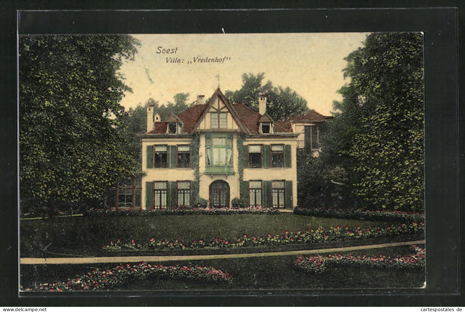 AK Soest, Villa Vrednhof Vom Garten Betrachtet  - Autres & Non Classés