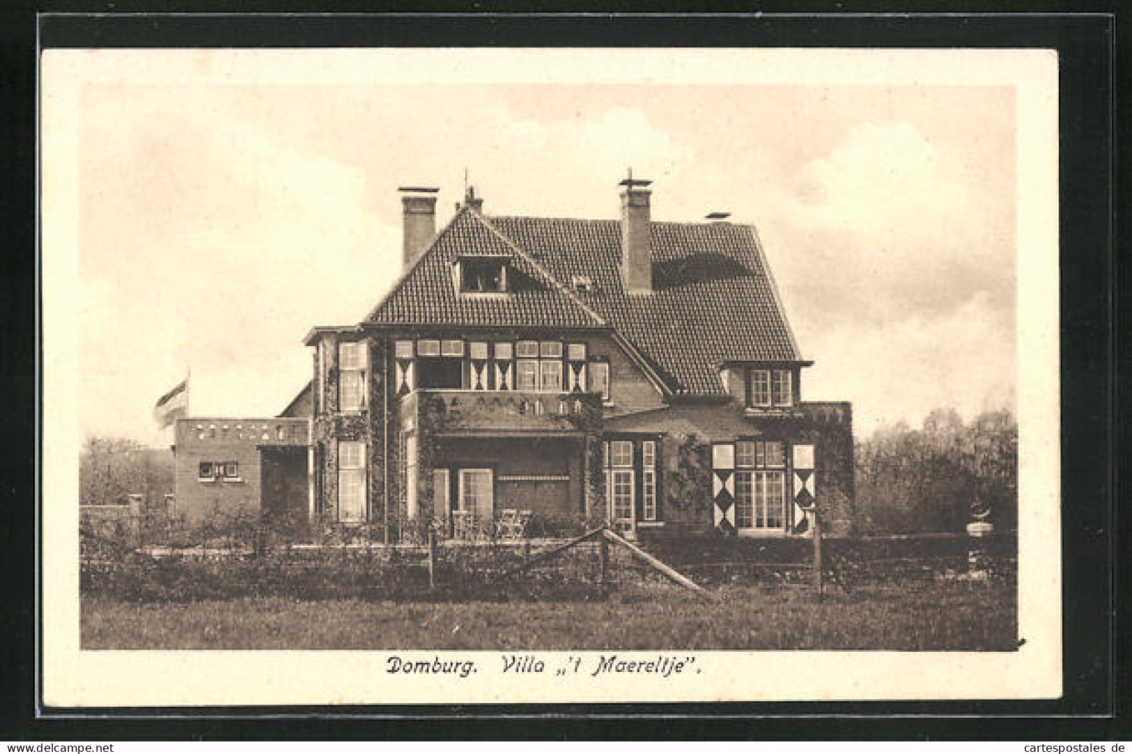 AK Domburg, Villa 't Maereltje  - Domburg