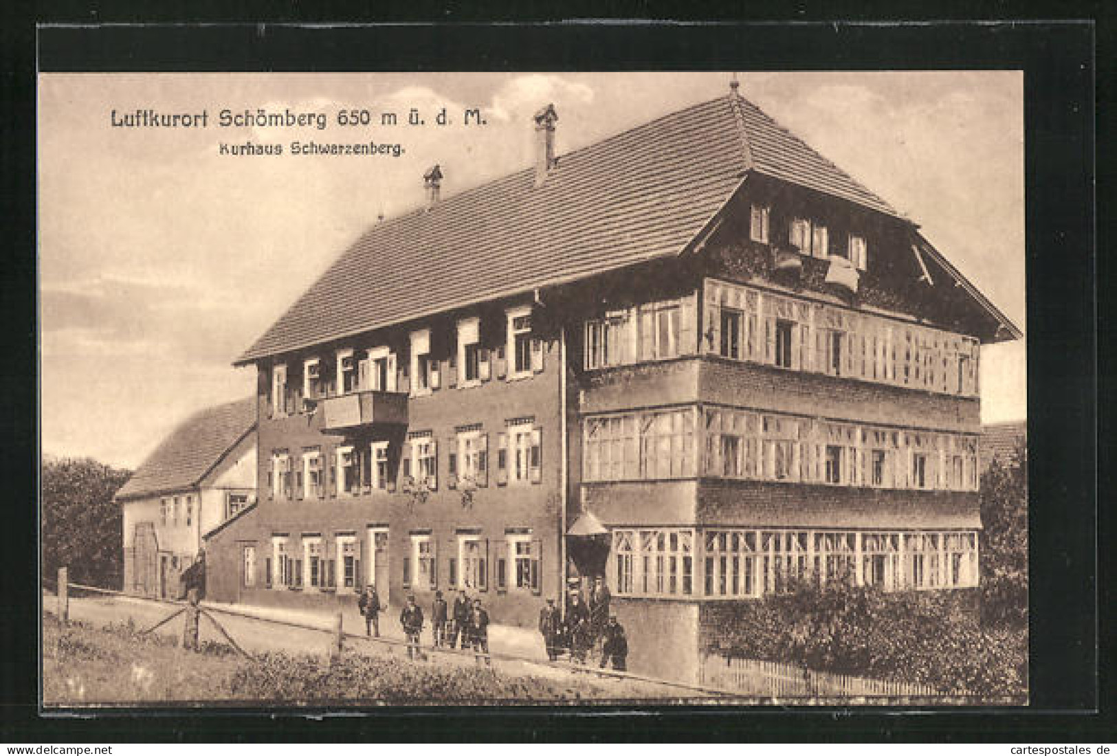 AK Schömberg, Hotel Kurhaus Schwarzenberg  - Schömberg