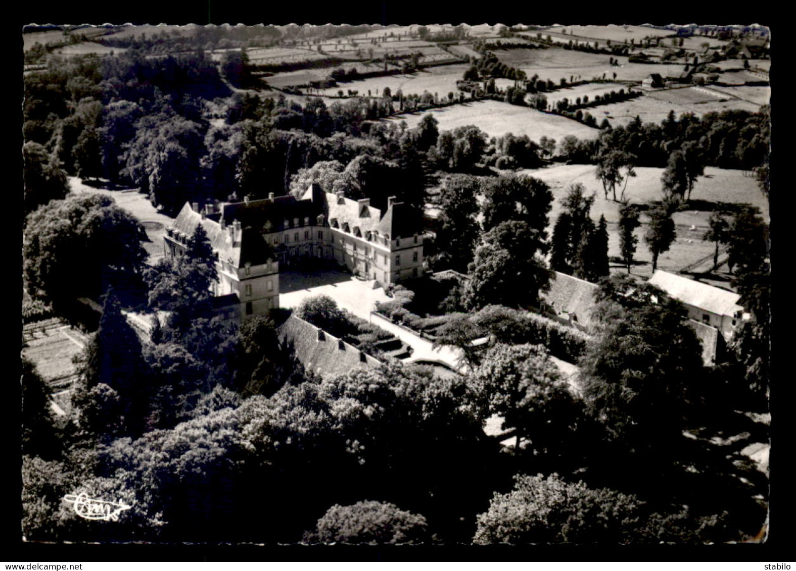 71 - CURBIGNY - VUE AERIENNE DU CHATEAU DE DREE - Sonstige & Ohne Zuordnung