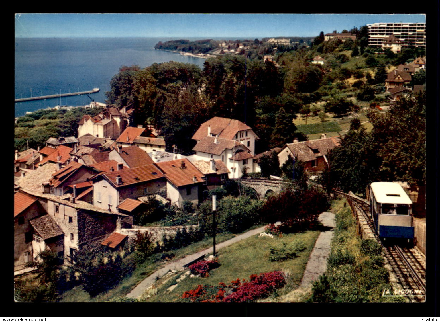 74 - THONON-LES-BAINS - LE FUNICULAIRE - Thonon-les-Bains