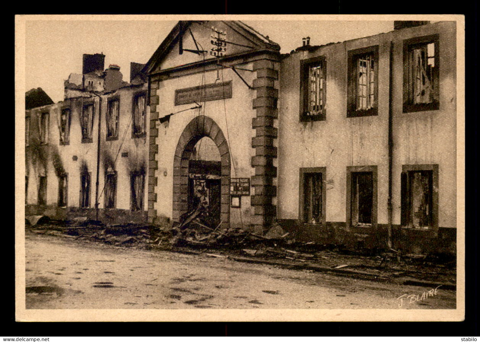 88 - SAINT-DIE - GUERRE 39/45 - HOPITAL ST-CHARLES - Saint Die