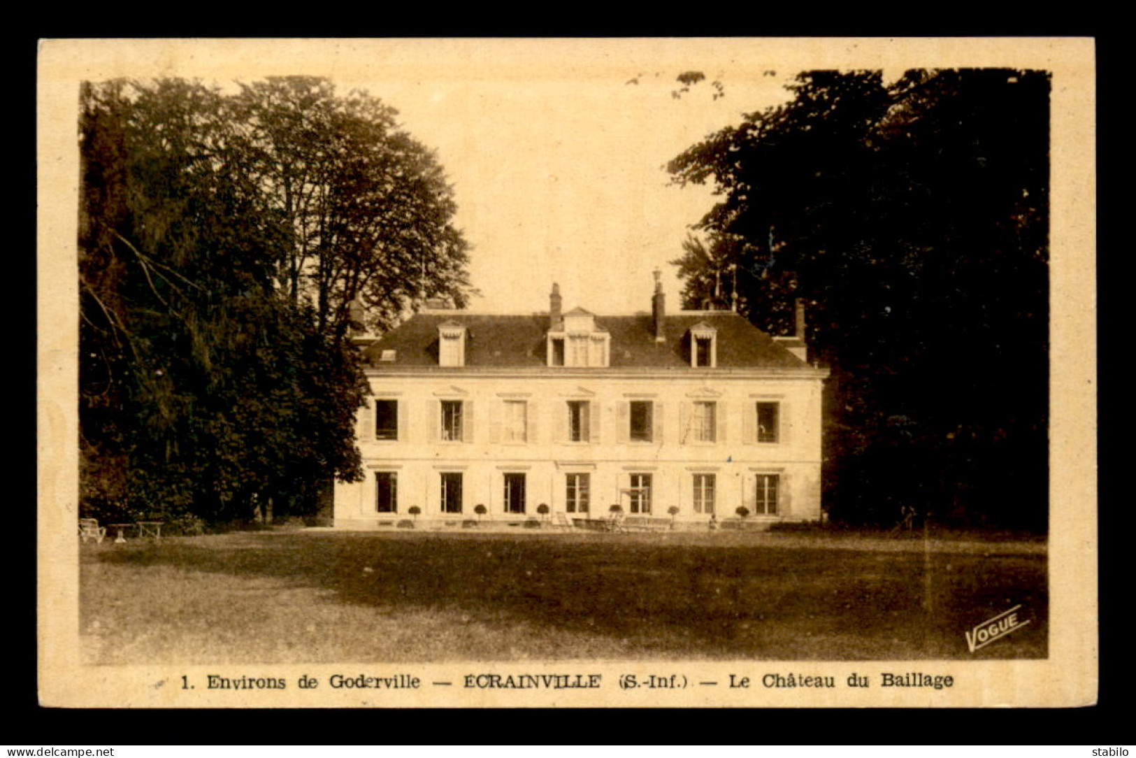 76 - ECRAINVILLE - LE CHATEAU DU BAILLAGE - Sonstige & Ohne Zuordnung