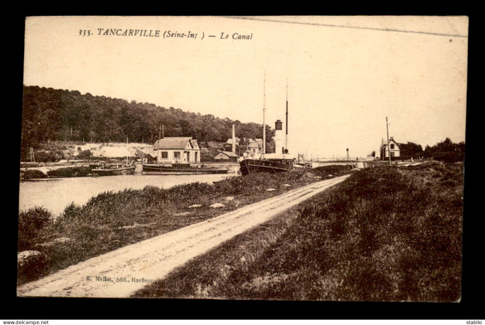 76 - TANCARVILLE - LE CANAL - Tancarville