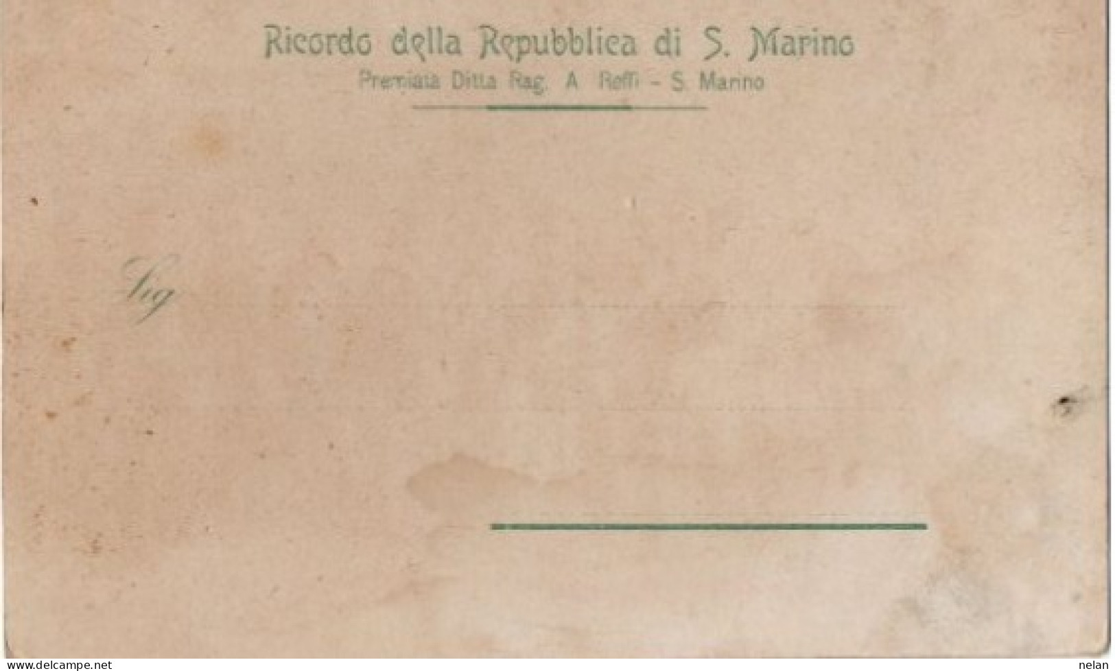 REPUBBLICA DI S. MARINO - ESERCITO SAMMARINESE NEL SECOLO XIX - F.P. - Saint-Marin