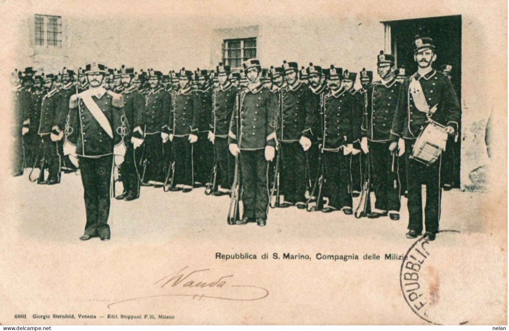 REPUBBLICA DI S. MARINO - COMPAGNIA DELLE MILIZIE - F.P. - Saint-Marin