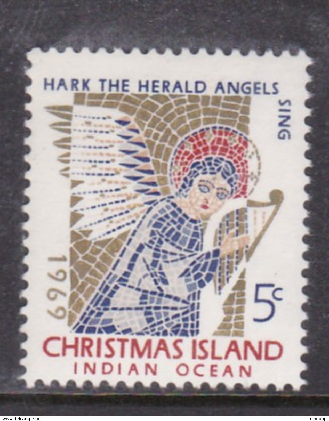 Christmas Island SG 32 1969 Christmas MNH - Christmas Island
