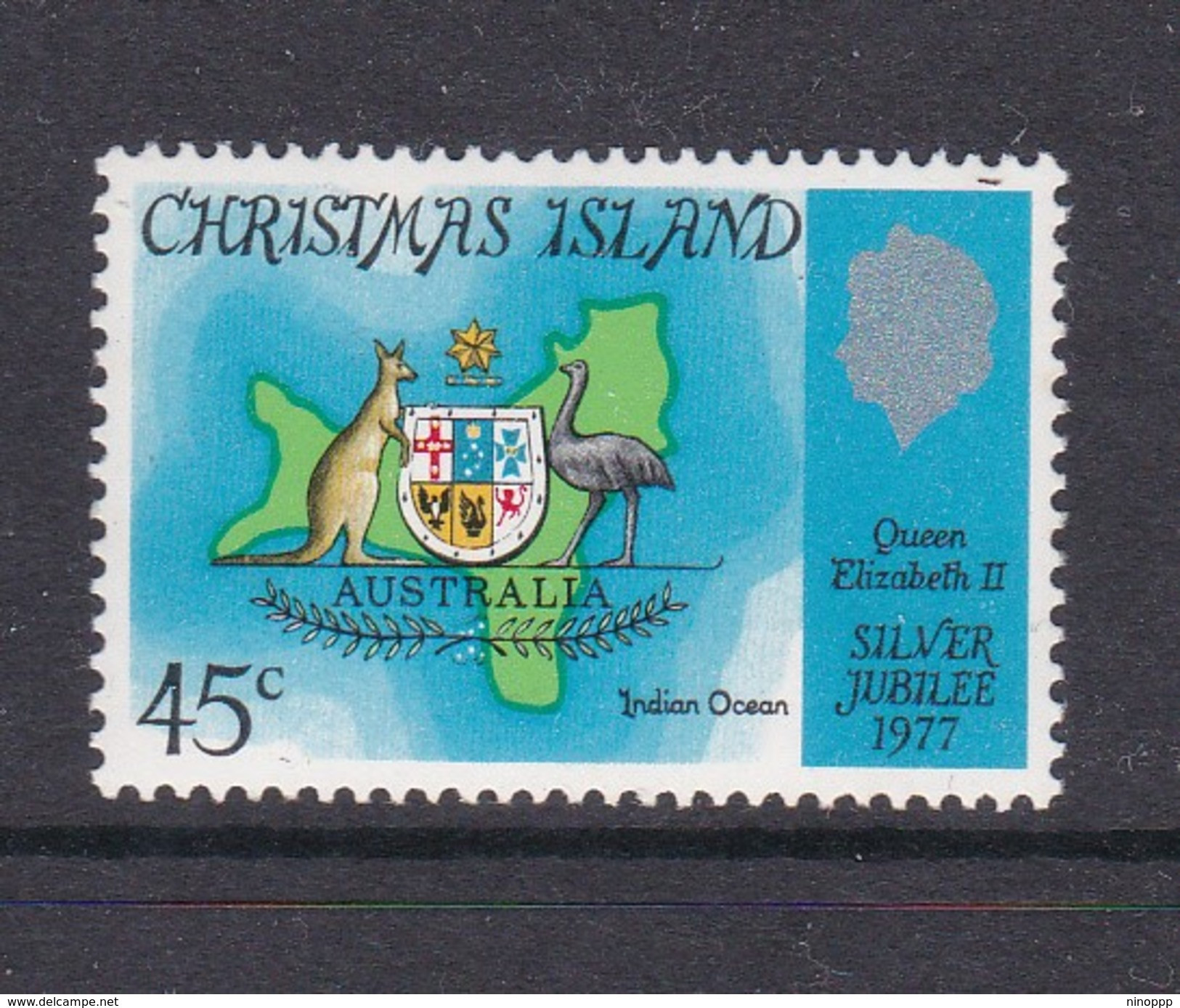 Christmas Island SG 83 1977 Silver Jubilee MNH - Christmas Island