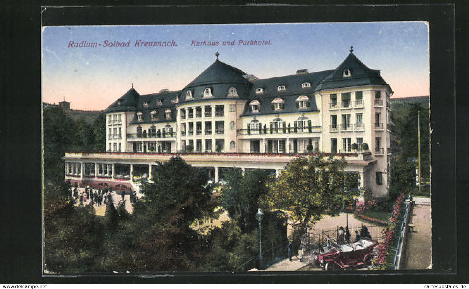 AK Kreuznach, Radium-Solbad, Kurhaus & Parkhotel  - Bad Kreuznach