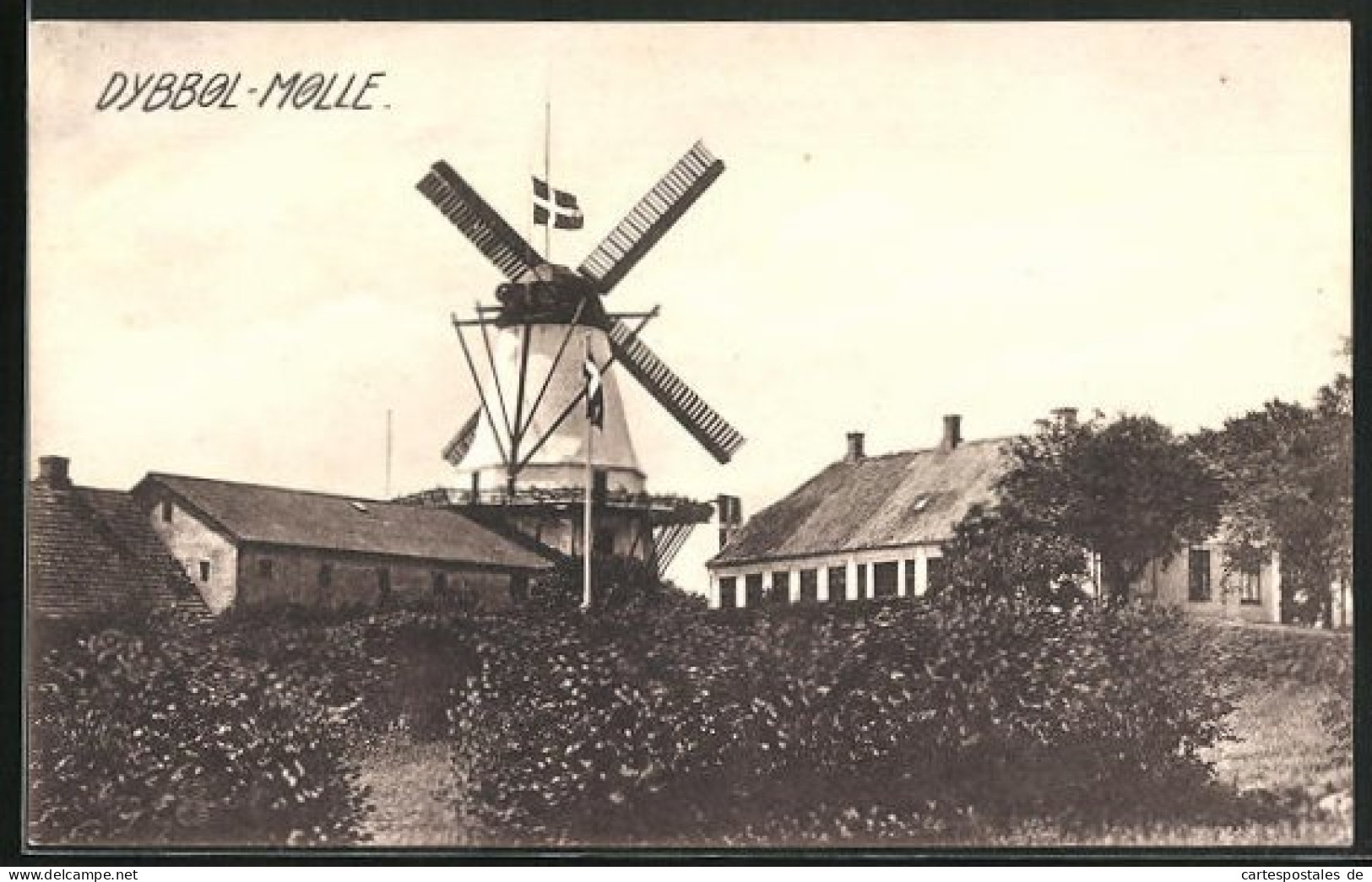 AK Dybbol, Partie An Der Mühle  - Denmark