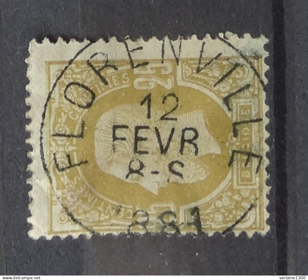 32 Avec Belle Oblitération Florenville - 1869-1883 Leopoldo II