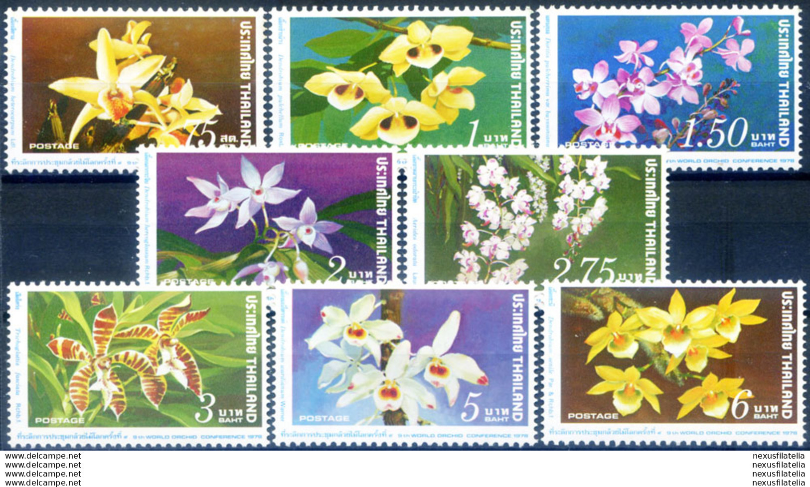 Flora. Orchidee 1978. - Thailand