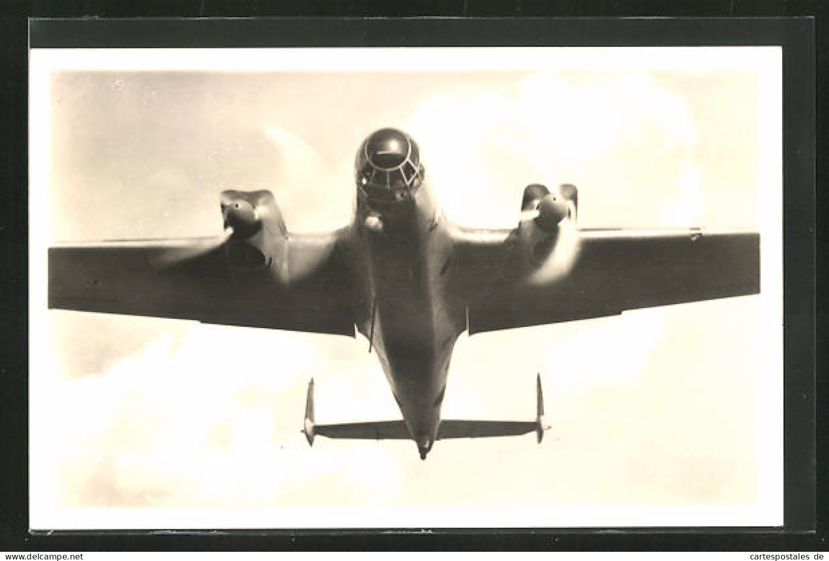 AK Flugzeug In Der Luft  - 1939-1945: II Guerra