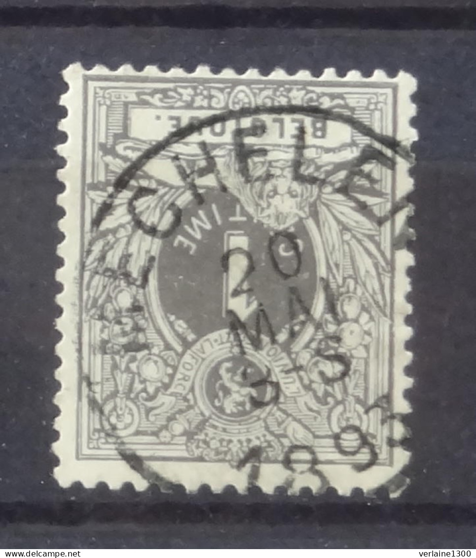 43 Avec Belle Oblitération Mechelen - 1884-1891 Léopold II