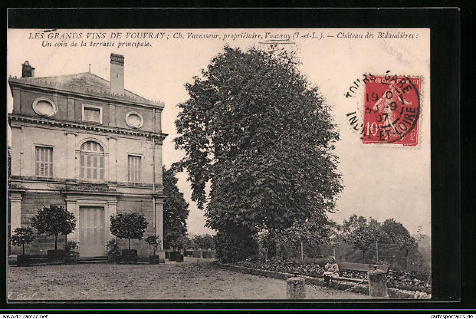 CPA Vouvray, Chateau Des Bidaudières  - Vouvray