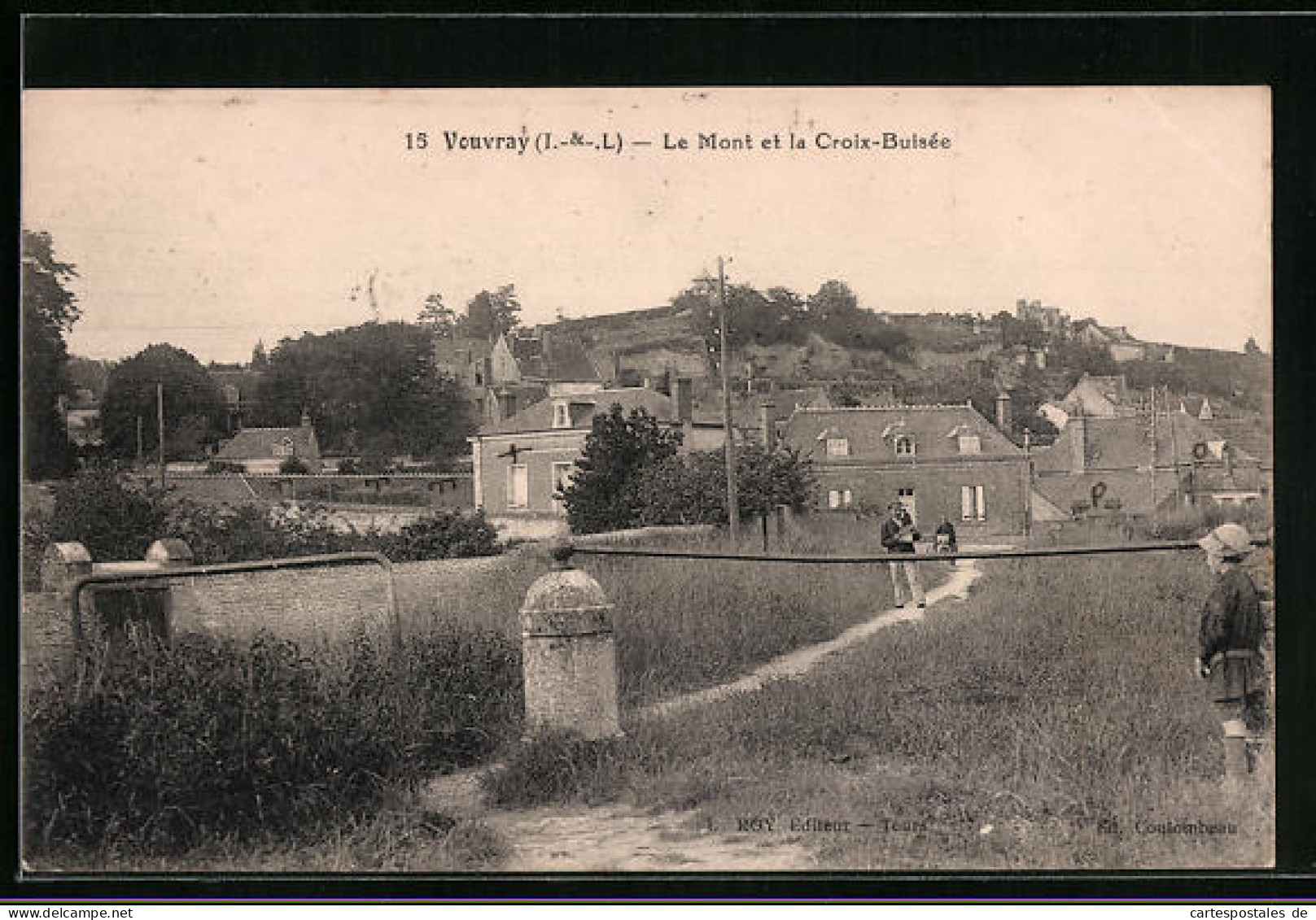 CPA Vouvray, Le Mont Et La Croix-Buisée  - Vouvray