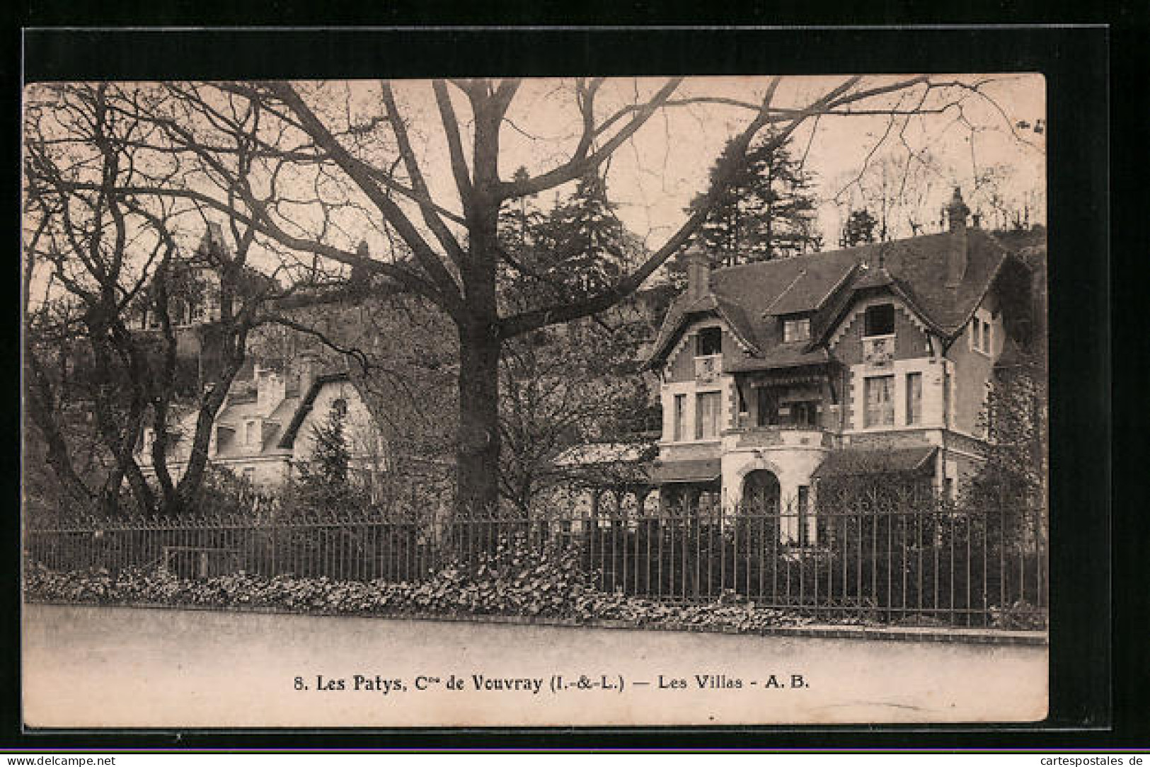 CPA Vouvray, Les Patys, Les Villas  - Vouvray
