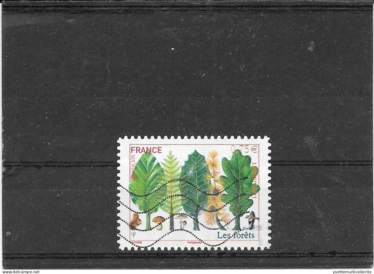 FRANCE 2011  EUROPA  LES FORÊTS  TIMBRE AUDHESIF OBLITERE  Y&T: N° 564 - Used Stamps