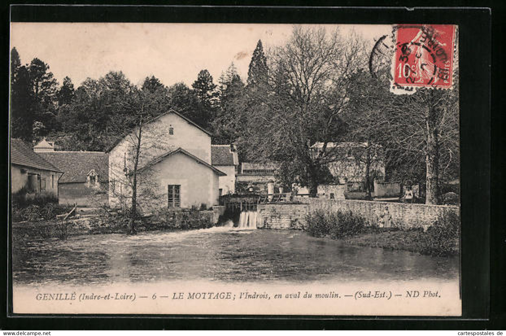 CPA Genillé, Le Mottage  - Genillé