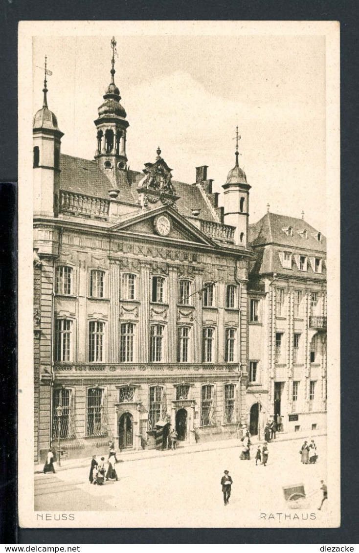 AK Neuss Um 1900 Rathaus Mit Wachhäuschen (PK0188 - Autres & Non Classés