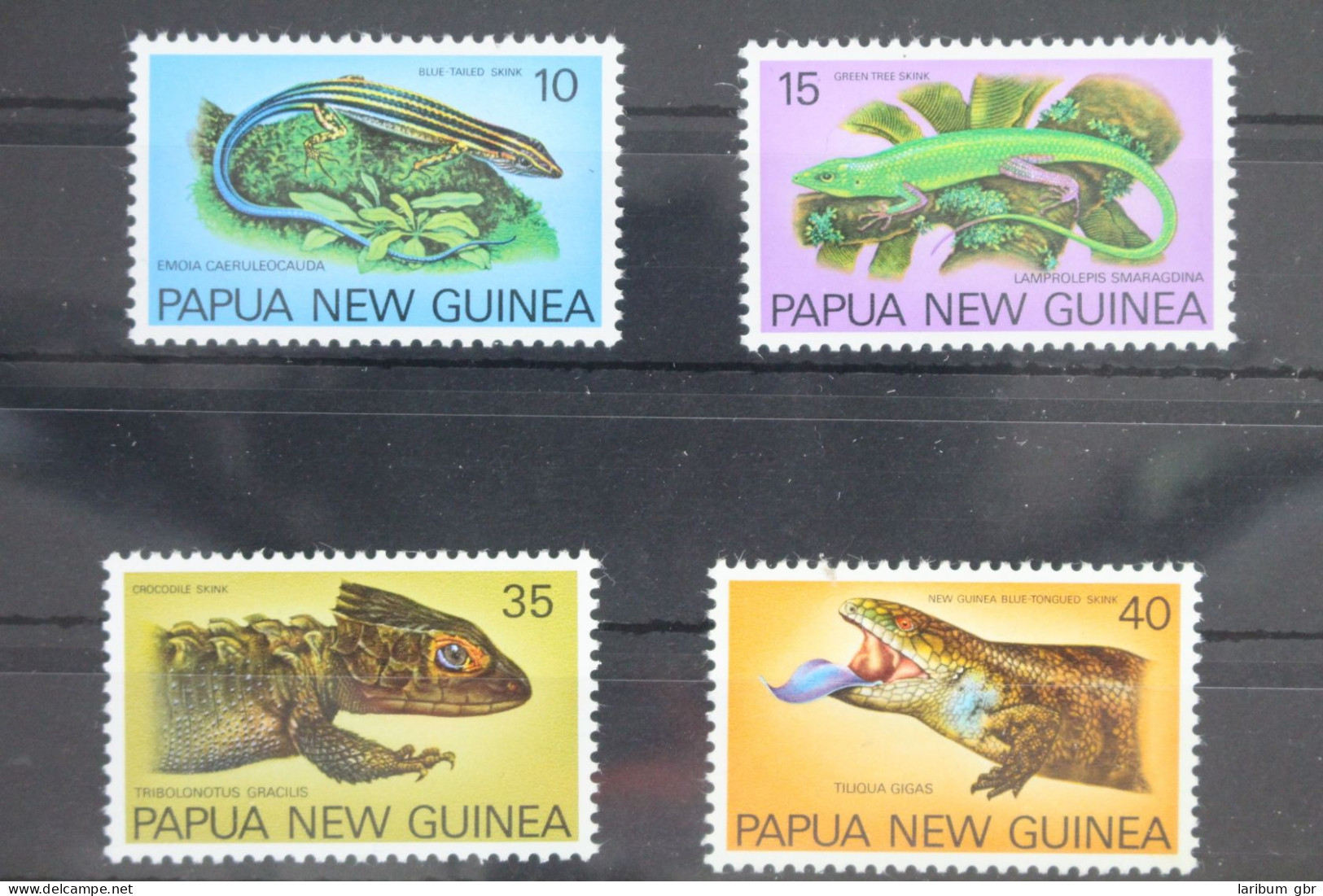 Papua Neuguinea 337-340 Postfrisch Reptilien #WR671 - Papua-Neuguinea