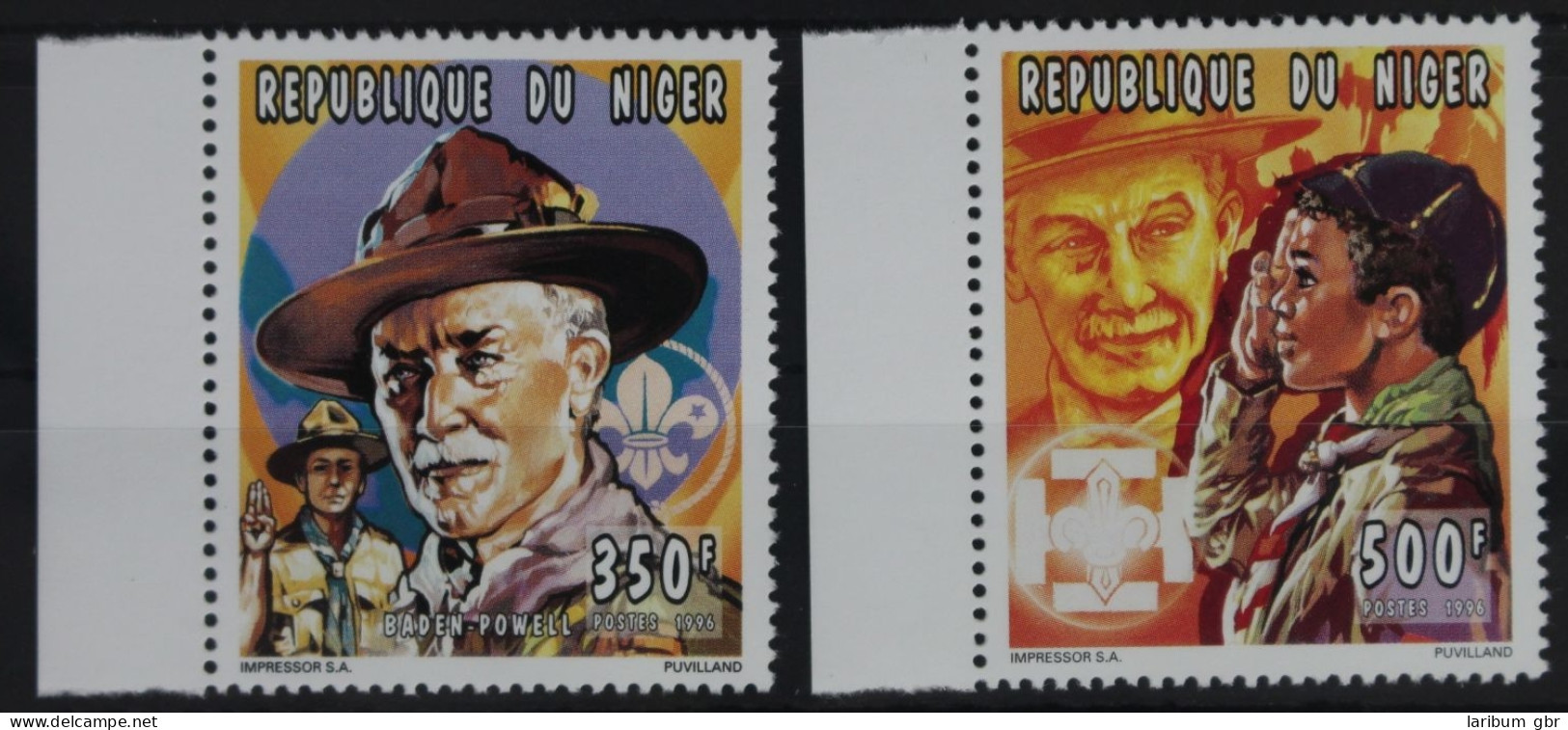 Niger 1203-1204 Postfrisch #WP321 - Niger (1960-...)
