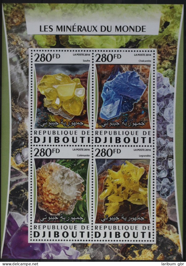 Dschibuti 1019-1022 Postfrisch Kleinbogen #WP347 - Djibouti (1977-...)