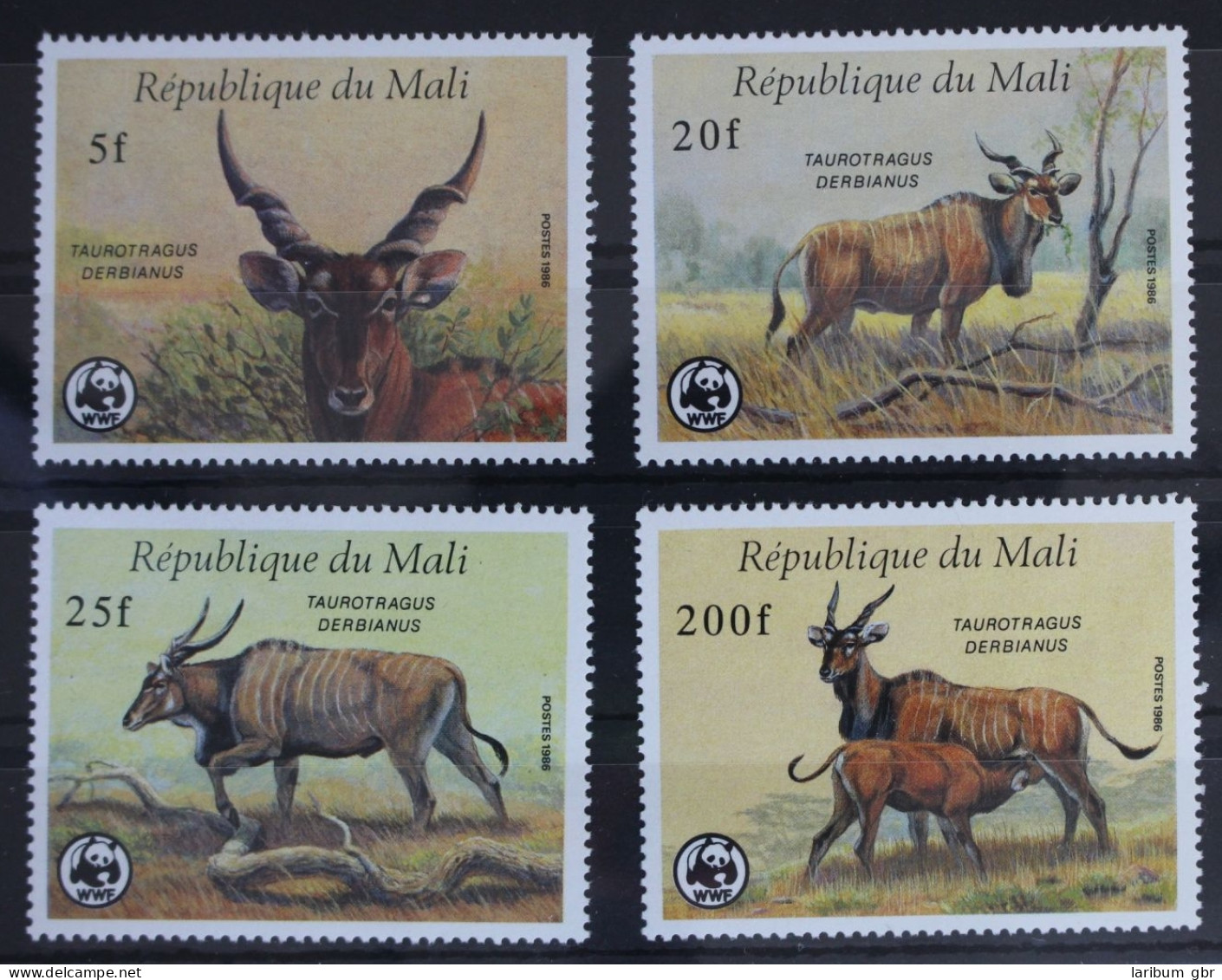 Mali 1078-1081 Postfrisch Naturschutz Waldelen #WR835 - Mali (1959-...)