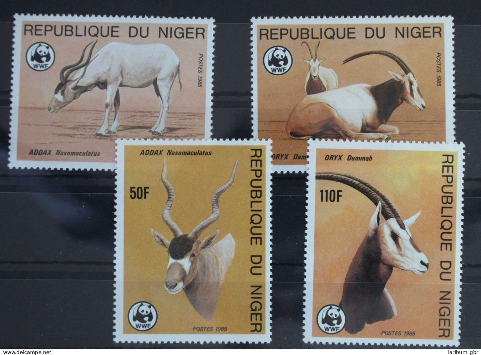 Niger 941-944 Postfrisch Naturschutz Mendesantilope #WR843 - Niger (1960-...)