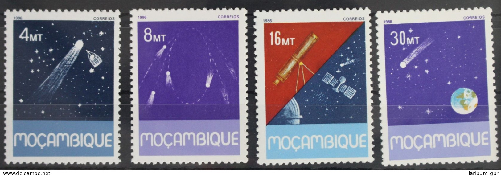 Mosambik 1046-1049 Postfrisch Halleyscher Komet #WW084 - Mozambique