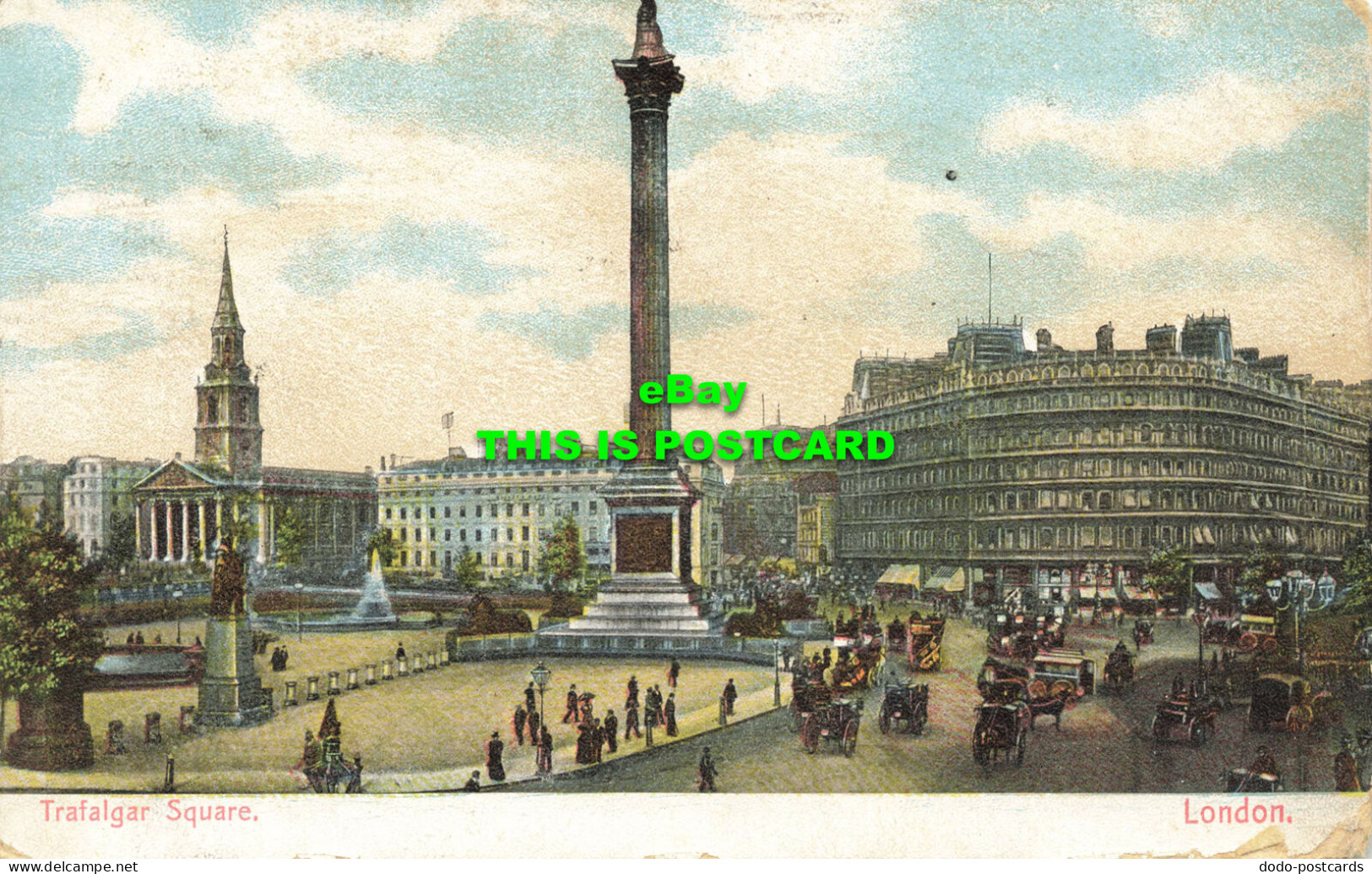 R590853 London. Trafalgar Square. 1905 - Sonstige & Ohne Zuordnung