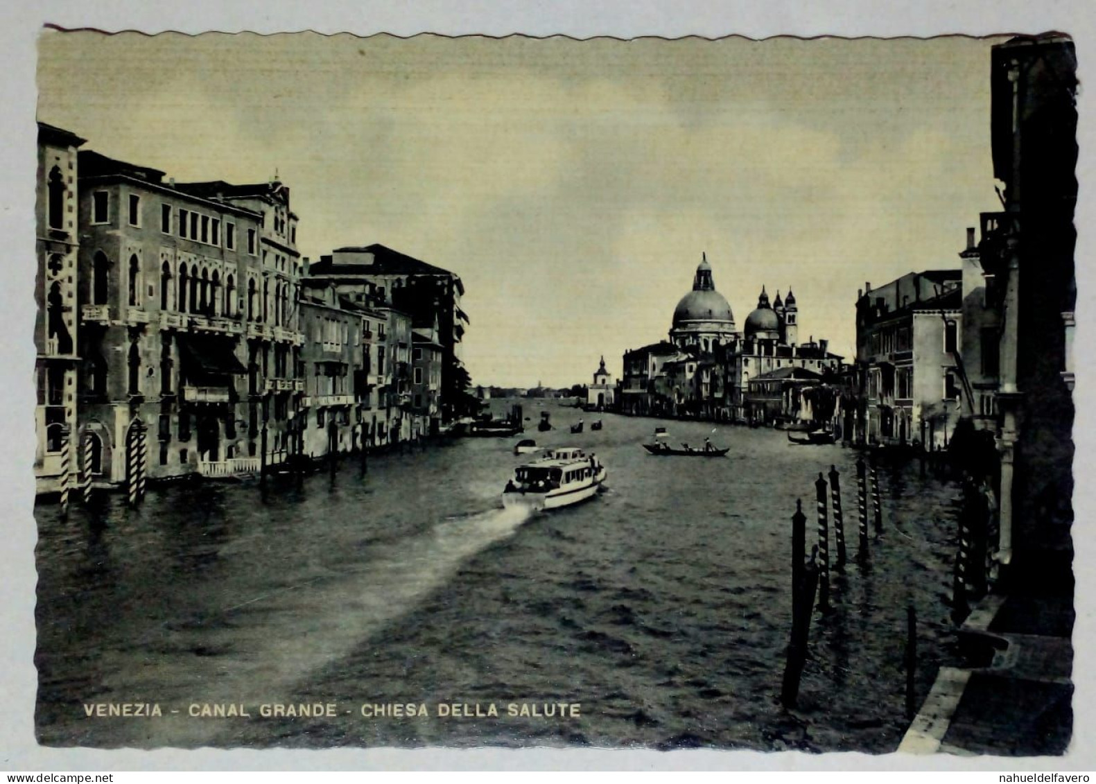 Carte Postale - Canal Grande, Chiesa Della Salute, Venise. - Otros & Sin Clasificación