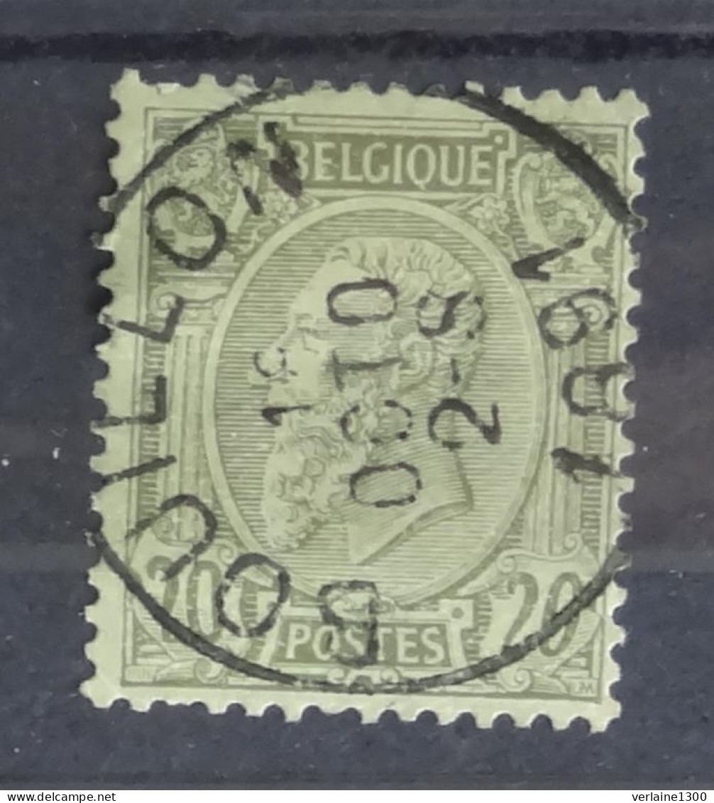 47 Avec Belle Oblitération Bouillon - 1884-1891 Léopold II