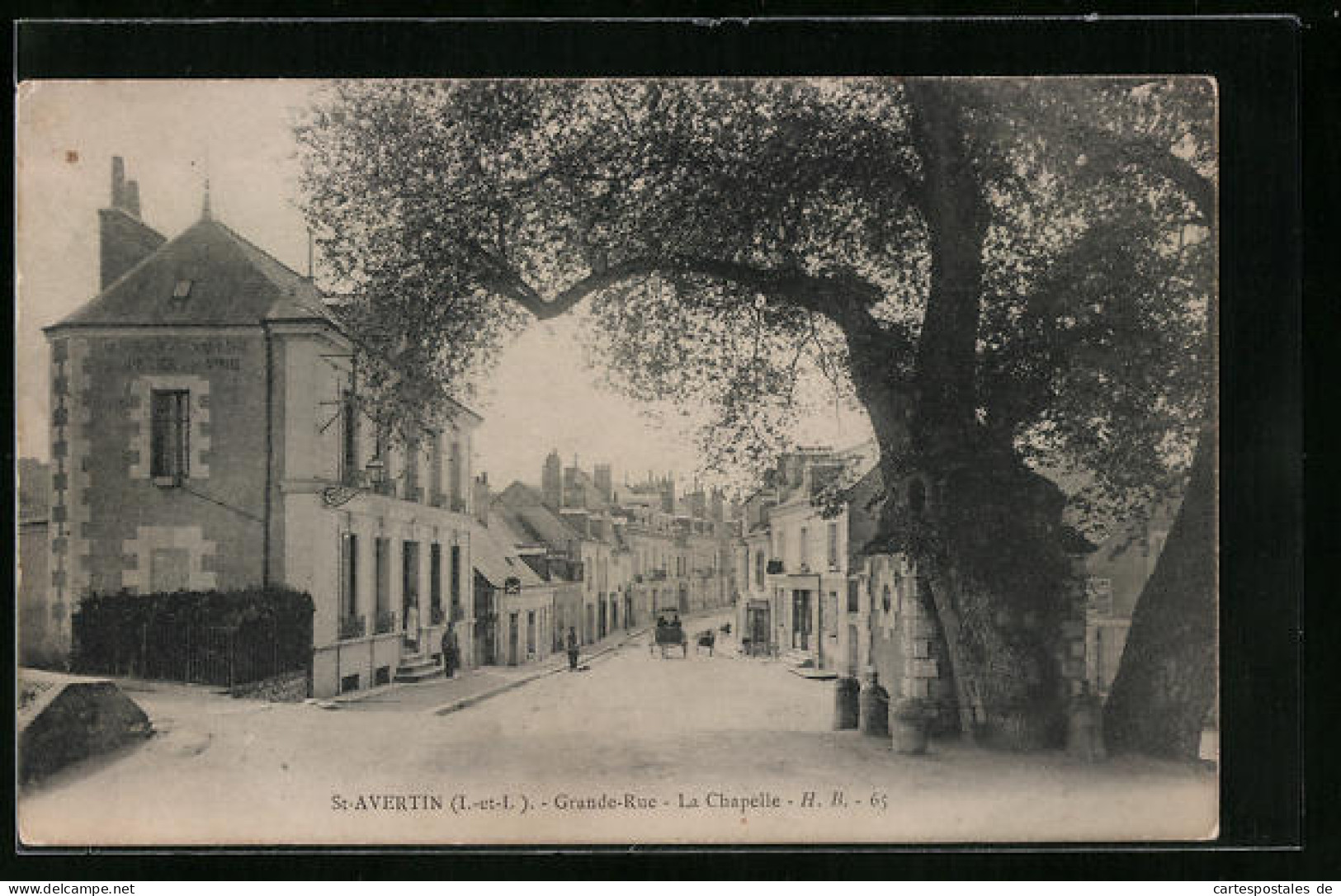 CPA St-Avertin, Grande-Rue, La Chapelle  - Saint-Avertin