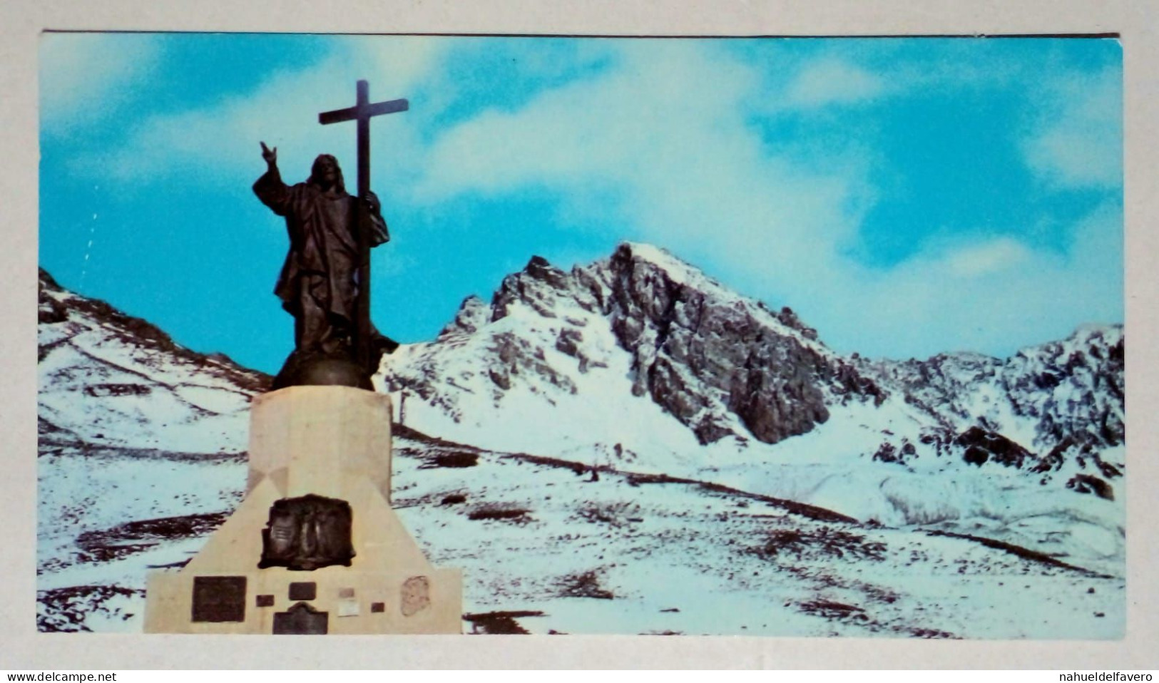 Carte Postale - Christ Rédempteur, Mendoza, Argentine. - Fotografía