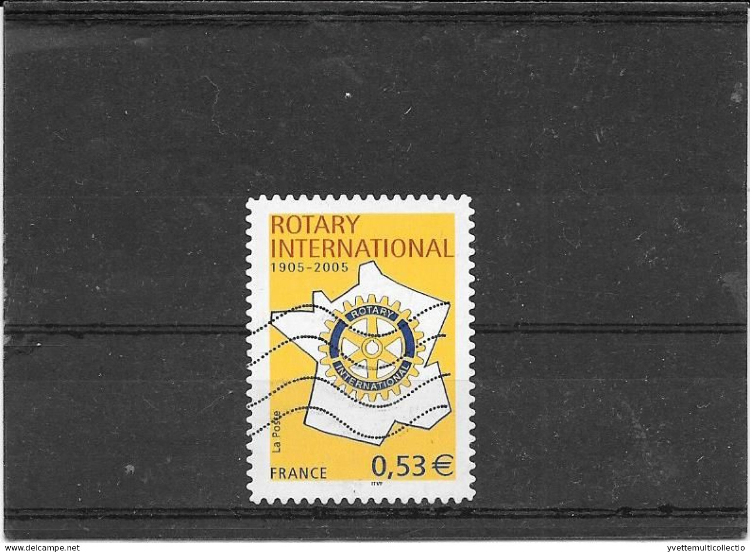 FRANCE 2005  CENTENAIRE DU ROTARY CLUB INTERNATIONAL  TIMBRE AUDHESIF OBLITERE  Y&T: N° 52 - Used Stamps