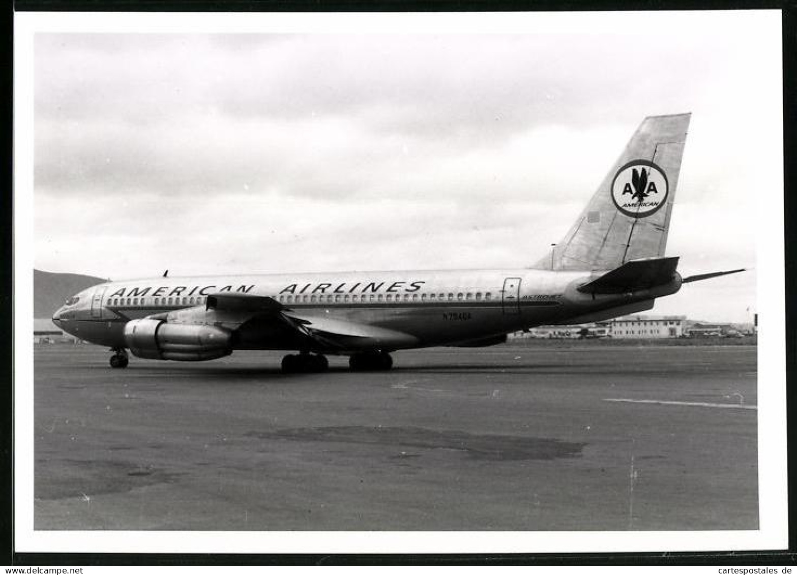 Fotografie Flugzeug - Passagierflugzeug Boeing 707 Astrojet, American Airlines  - Aviation