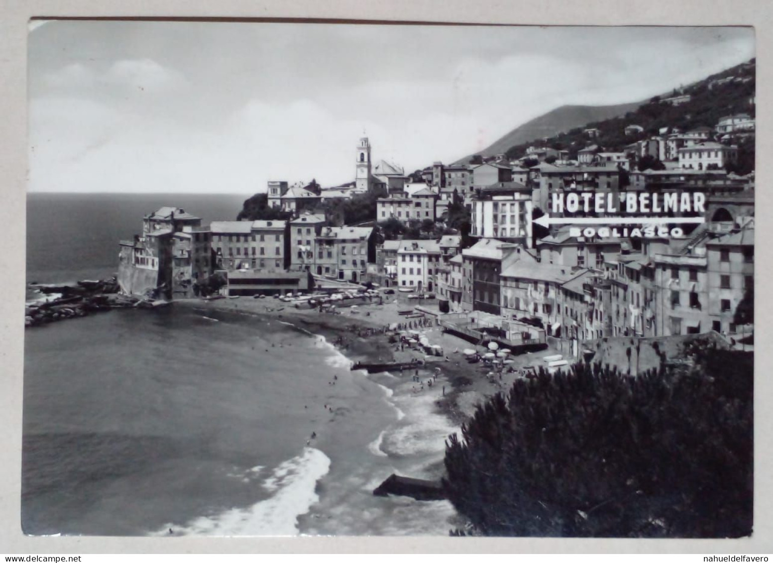 Carte Postale - Hôtel Belmar, Gênes, Italie. - Hotels & Gaststätten