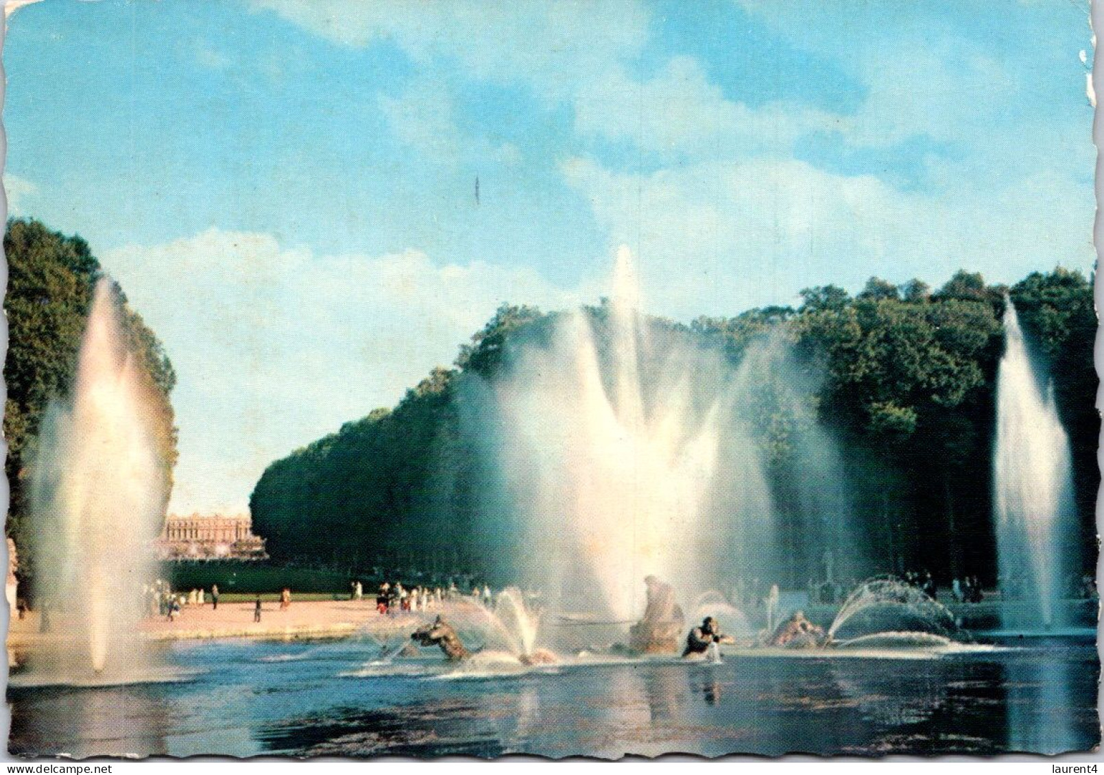 3-5-2024 (4 Z 1) France -  Château De Versailles - Bassin D'Apollon (posted 1964) - Schlösser