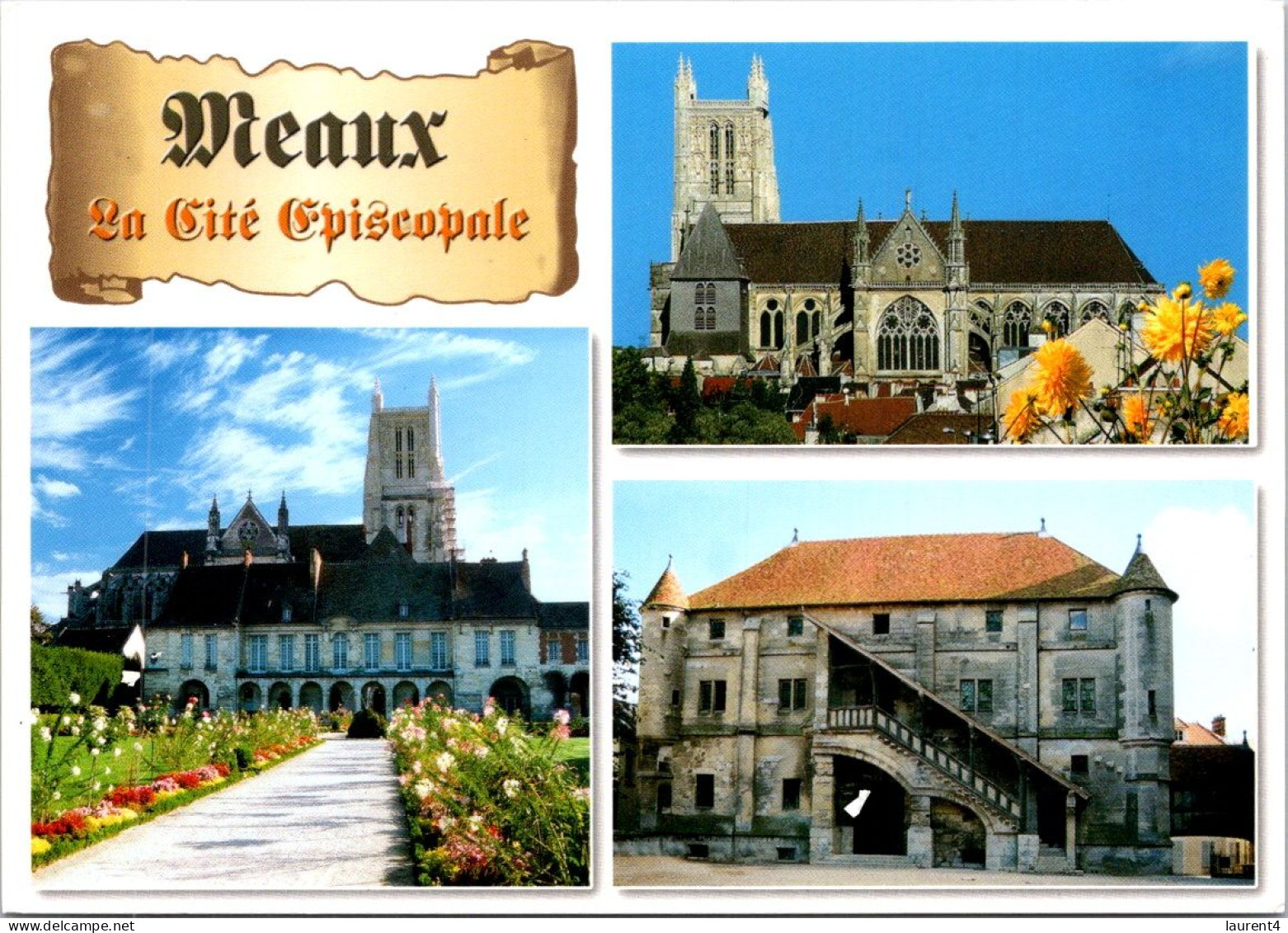 3-5-2024 (4 Z 1) France -  Palais Des Evèques De Meaux - Churches & Cathedrals