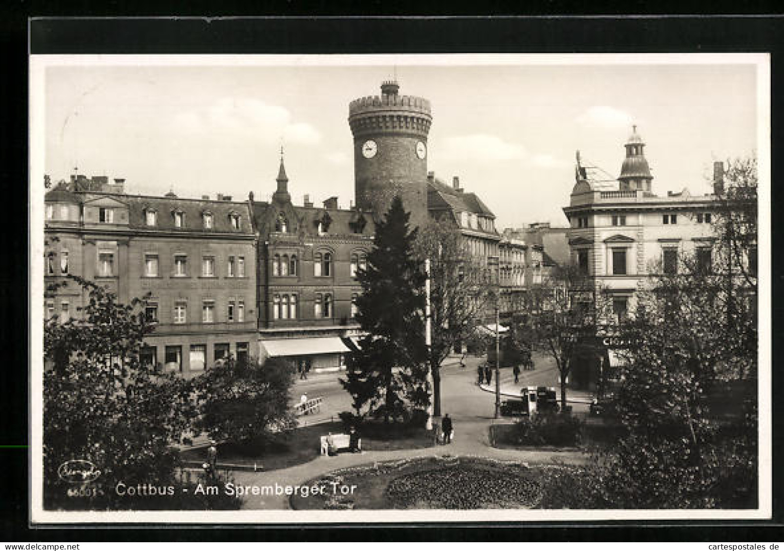 AK Cottbus, Strassenleben Am Spremberger Tor  - Spremberg