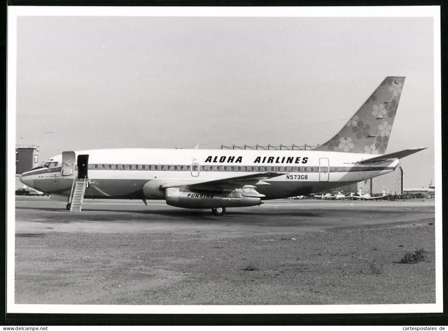 Fotografie Flugzeug - Passagierflugzeug Boeing 737 Der Aloha Airlines  - Aviation