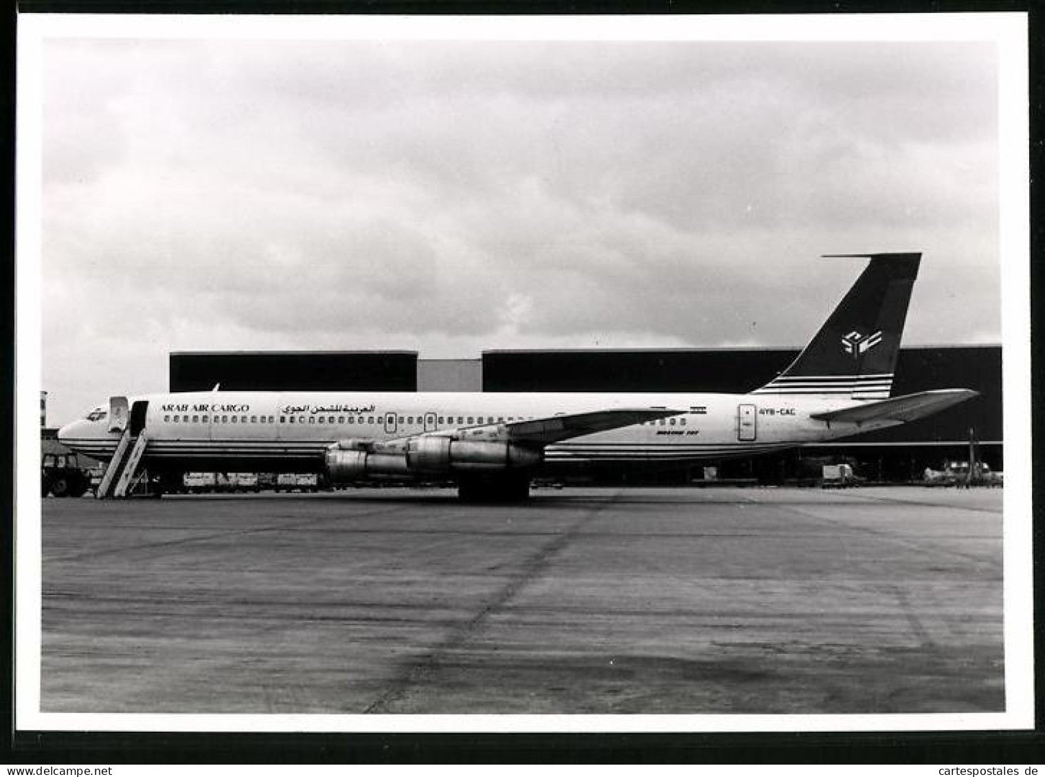 Fotografie Flugzeug Boeing 707 Der Arab Air Cargo  - Aviation
