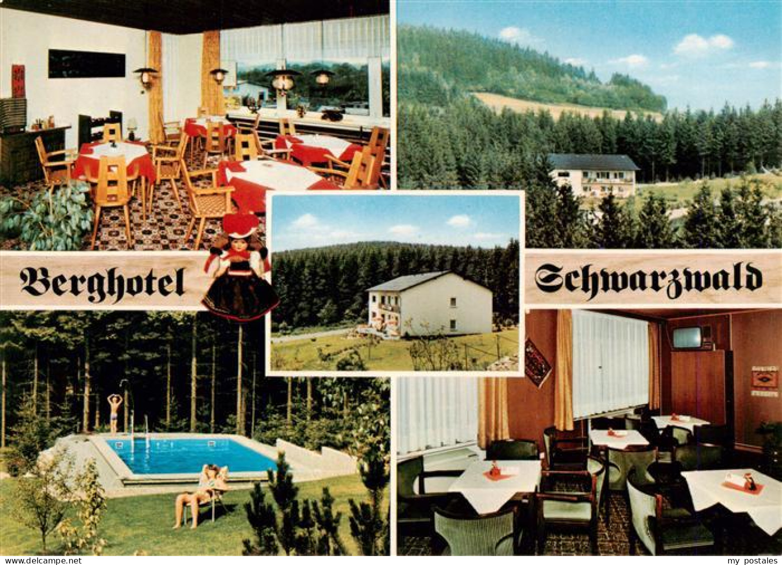 73942861 Gudenhagen Berghotel Schwarzwald Gastraeume Teilansichten Schwimmbad - Brilon