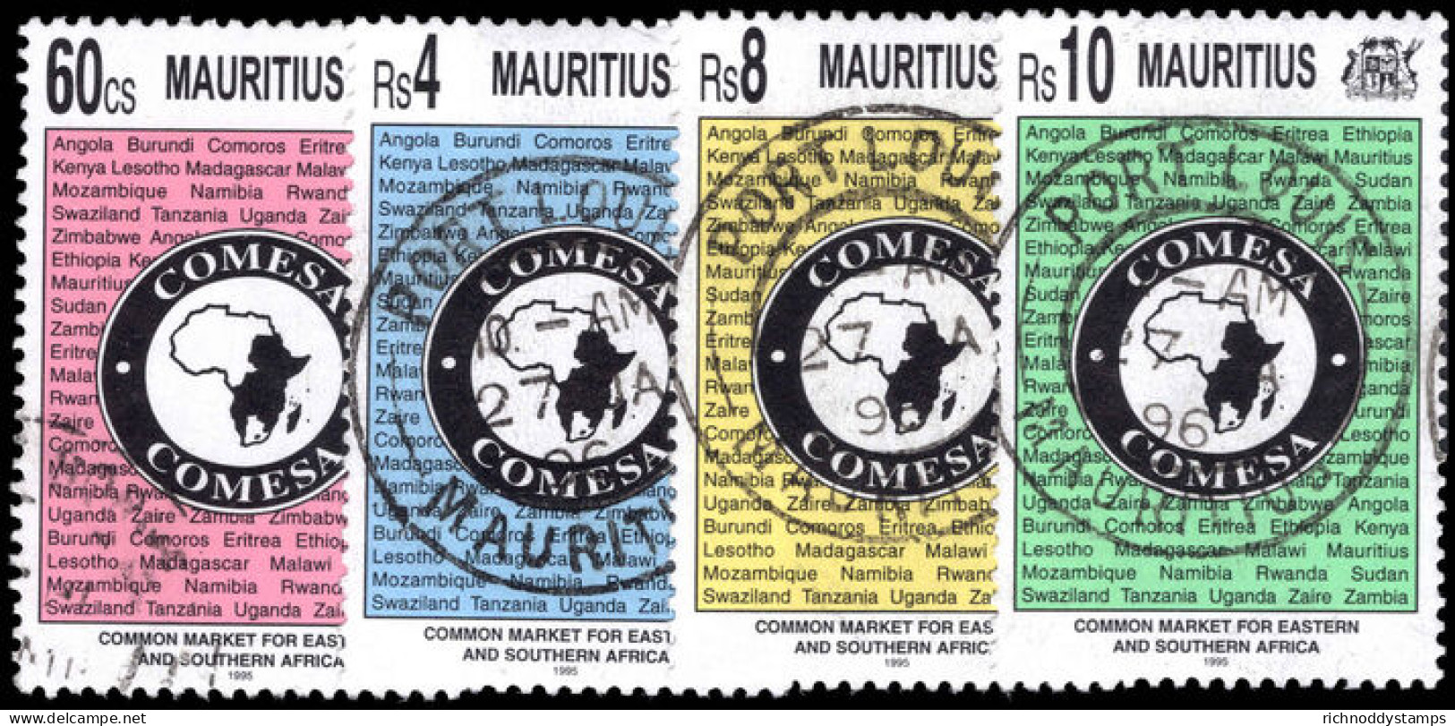 Mauritius 1995 Common Market For Eastern And Southern Africa Fine Used. - Mauritius (1968-...)