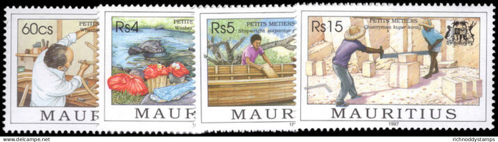 Mauritius 1997 Small Businesses Unmounted Mint. - Mauritius (1968-...)